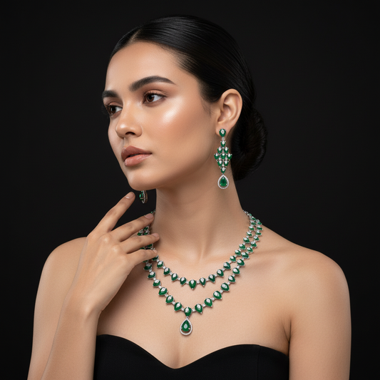 DIAMOND NECKLACE SET