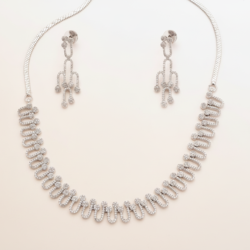 Diamond Necklace Set
