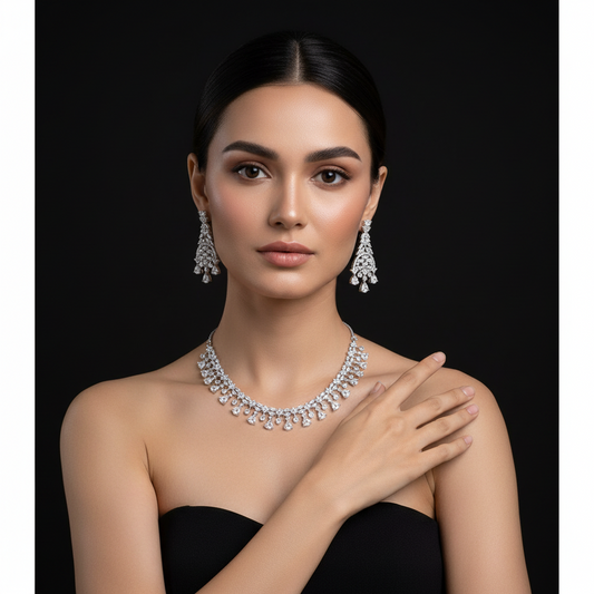 Diamond Necklace Set