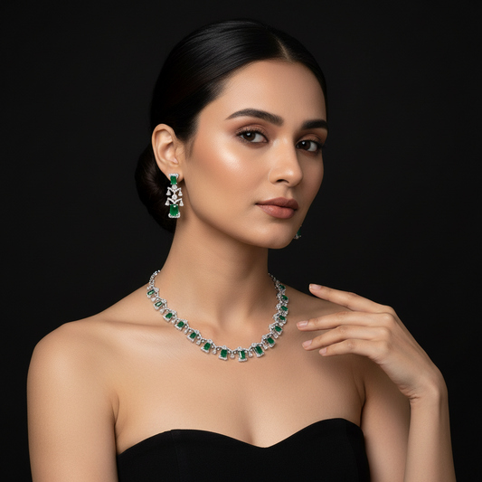DIAMOND NECKLACE SET