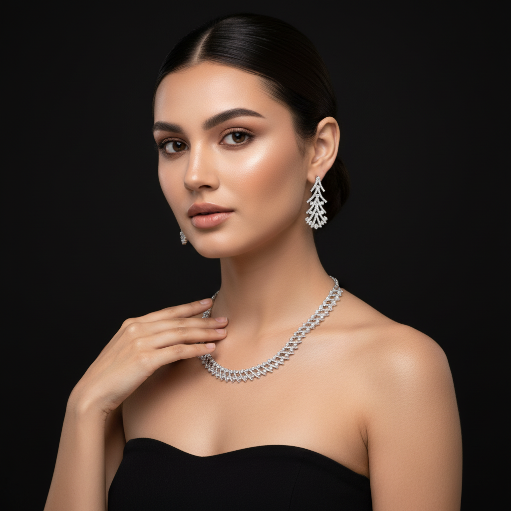 DIAMOND NECKLACE SET