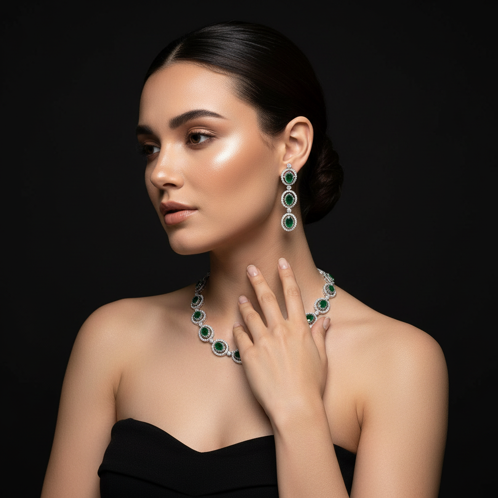 DIAMOND NECKLACE SET