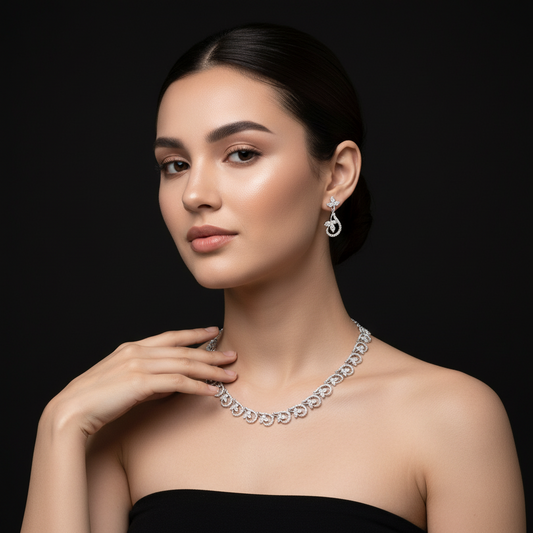 DIAMOND NECKLACE SET