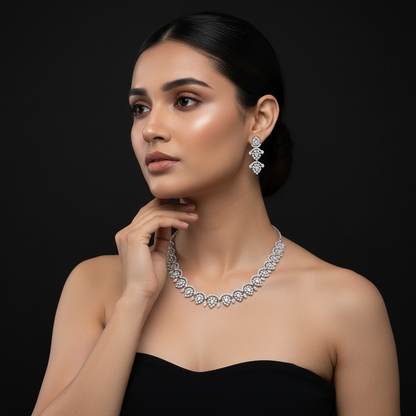 DIAMOND NECKLACE SET
