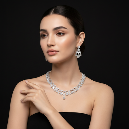 DIAMOND NECKLACE SET