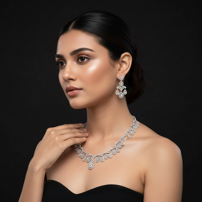DIAMOND NECKLACE SET