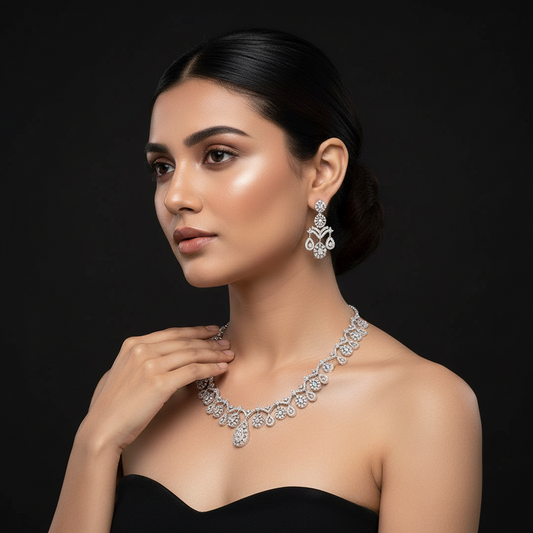 DIAMOND NECKLACE SET