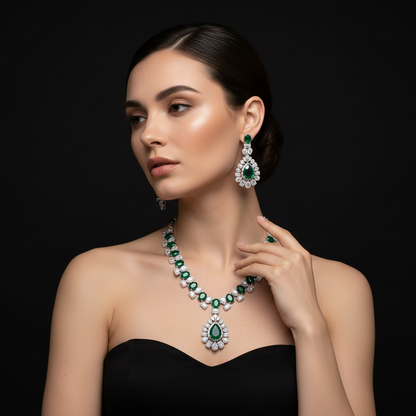 DIAMOND NECKLACE SET