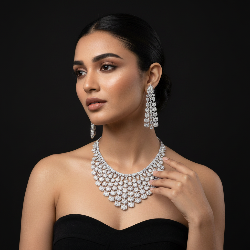 DIAMOND NECKLACE SET