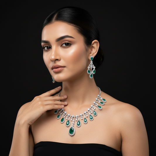 DIAMOND NECKLACE SET