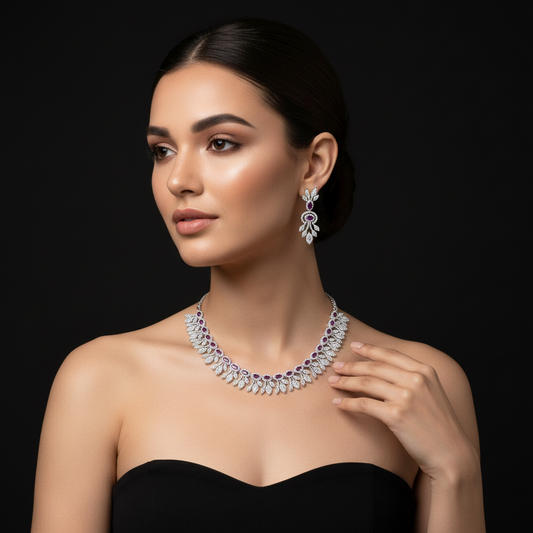 DIAMOND NECKLACE SET