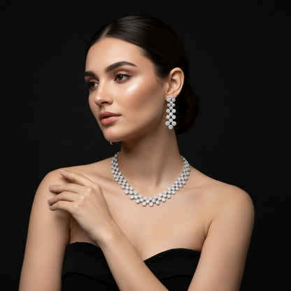 DIAMOND NECKLACE SET