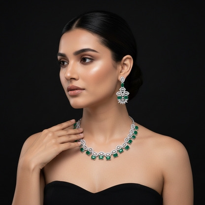 DIAMOND NECKLACE SET
