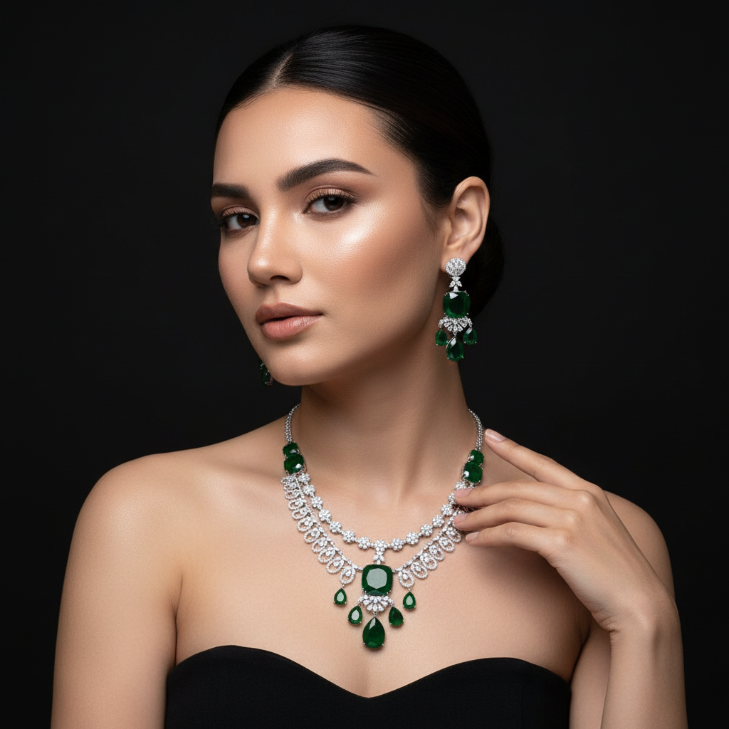 DIAMOND NECKLACE SET