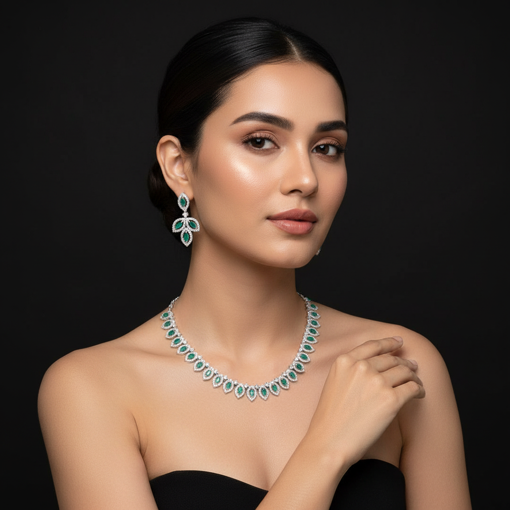 DIAMOND NECKLACE SET