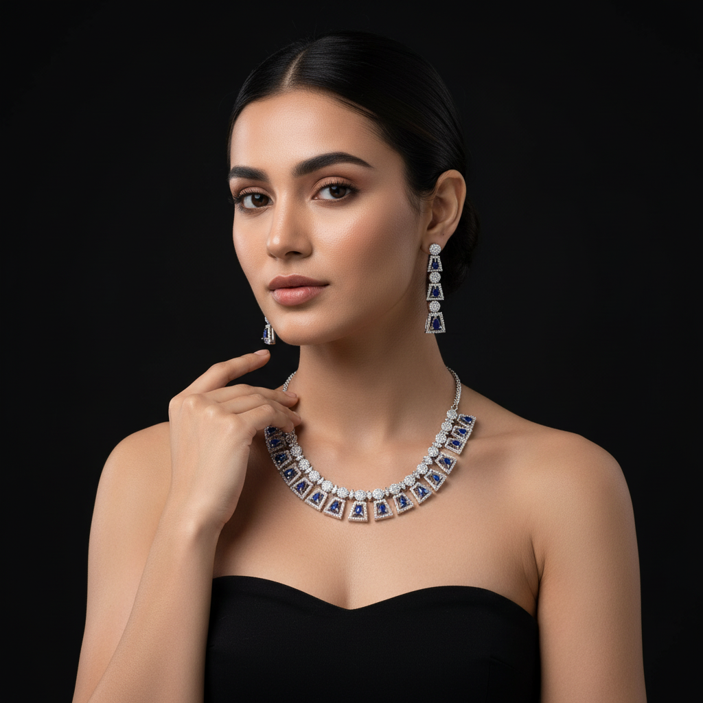 DIAMOND NECKLACE SET