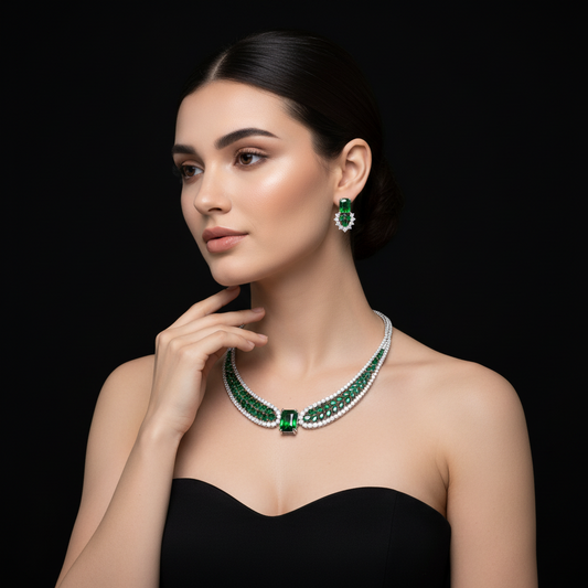 DIAMOND NECKLACE SET