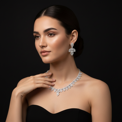 DIAMOND NECKLACE SET