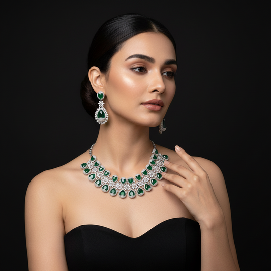 DIAMOND NECKLACE SET