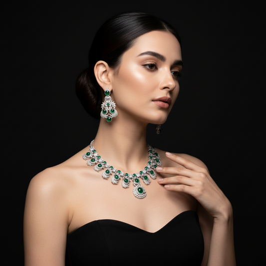 DIAMOND NECKLACE SET