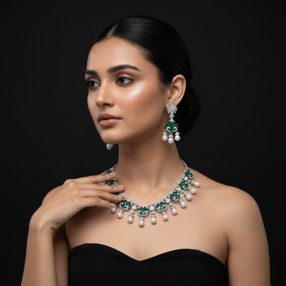 DIAMOND NECKLACE SET