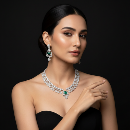 DIAMOND NECKLACE SET