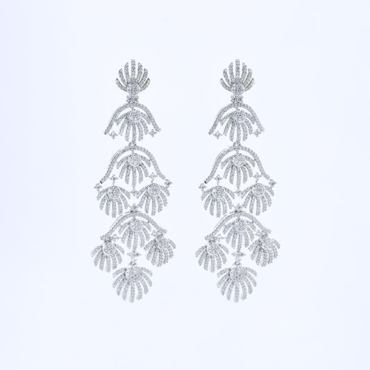 Celestial Cascade Diamond Earrings