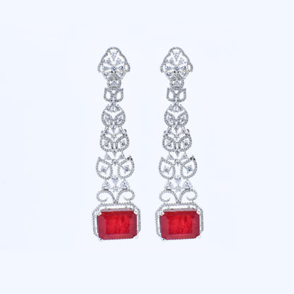 Scarlet Grace Ruby Earrings
