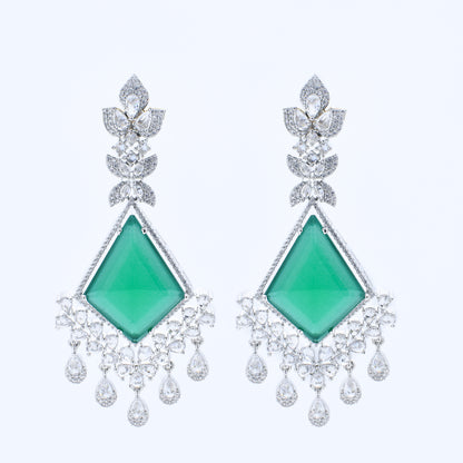 Emerald Royale Drop Earrings