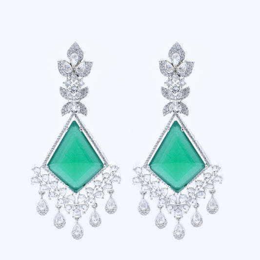 Emerald Royale Drop Earrings