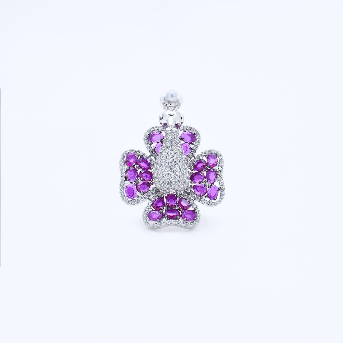 Diamond peacock Ring