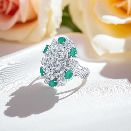 Diamond Emerald Ring