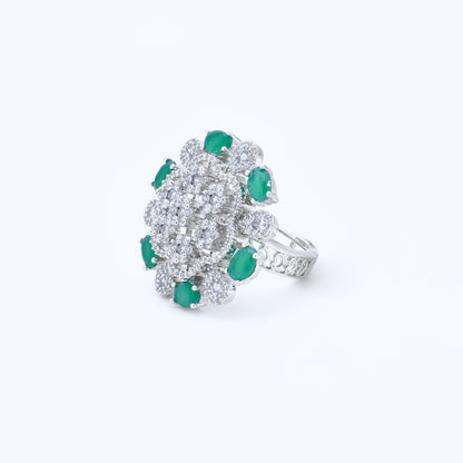 Diamond Emerald Ring
