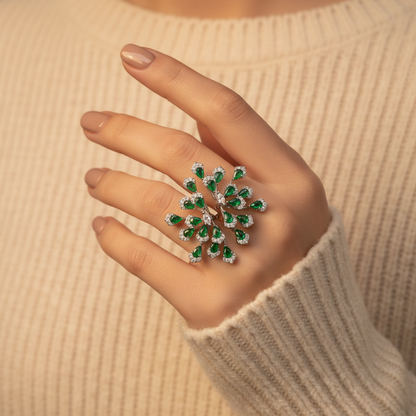 Diamond Emerald Drops