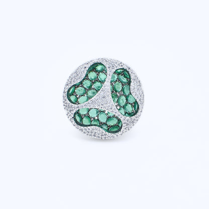 Diamond Round Ring