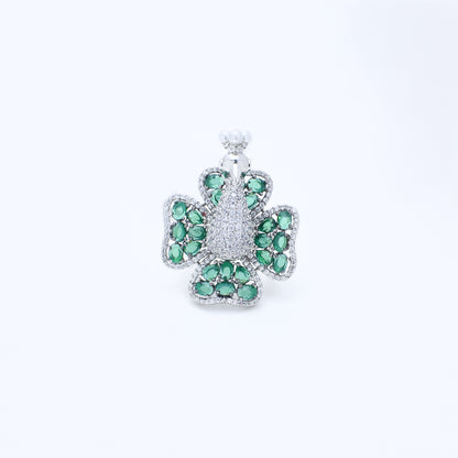 Diamond peacock Ring