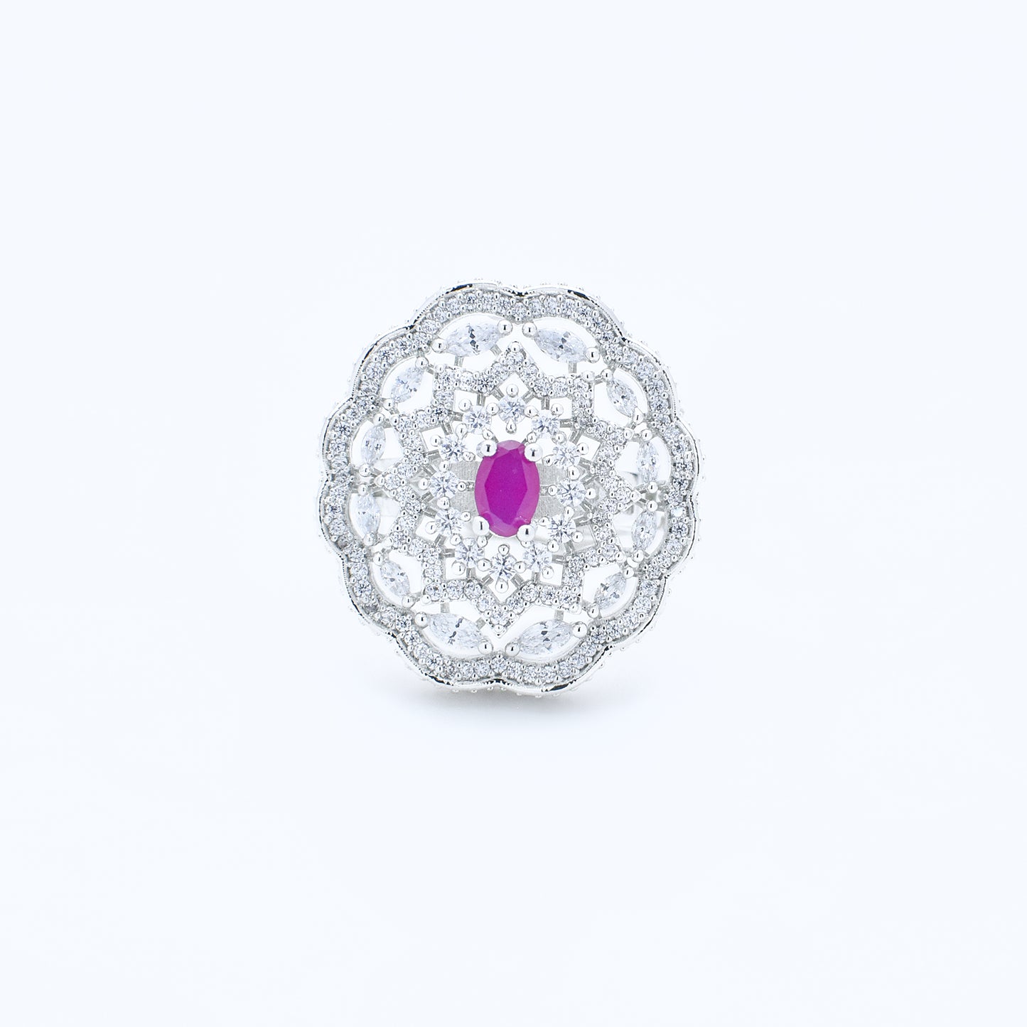 Diamond Round Ring