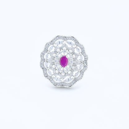 Diamond Round Ring