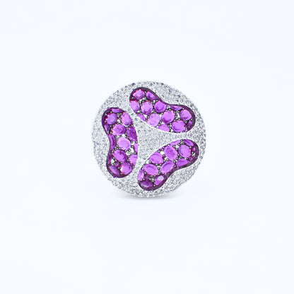 Diamond Round Ring