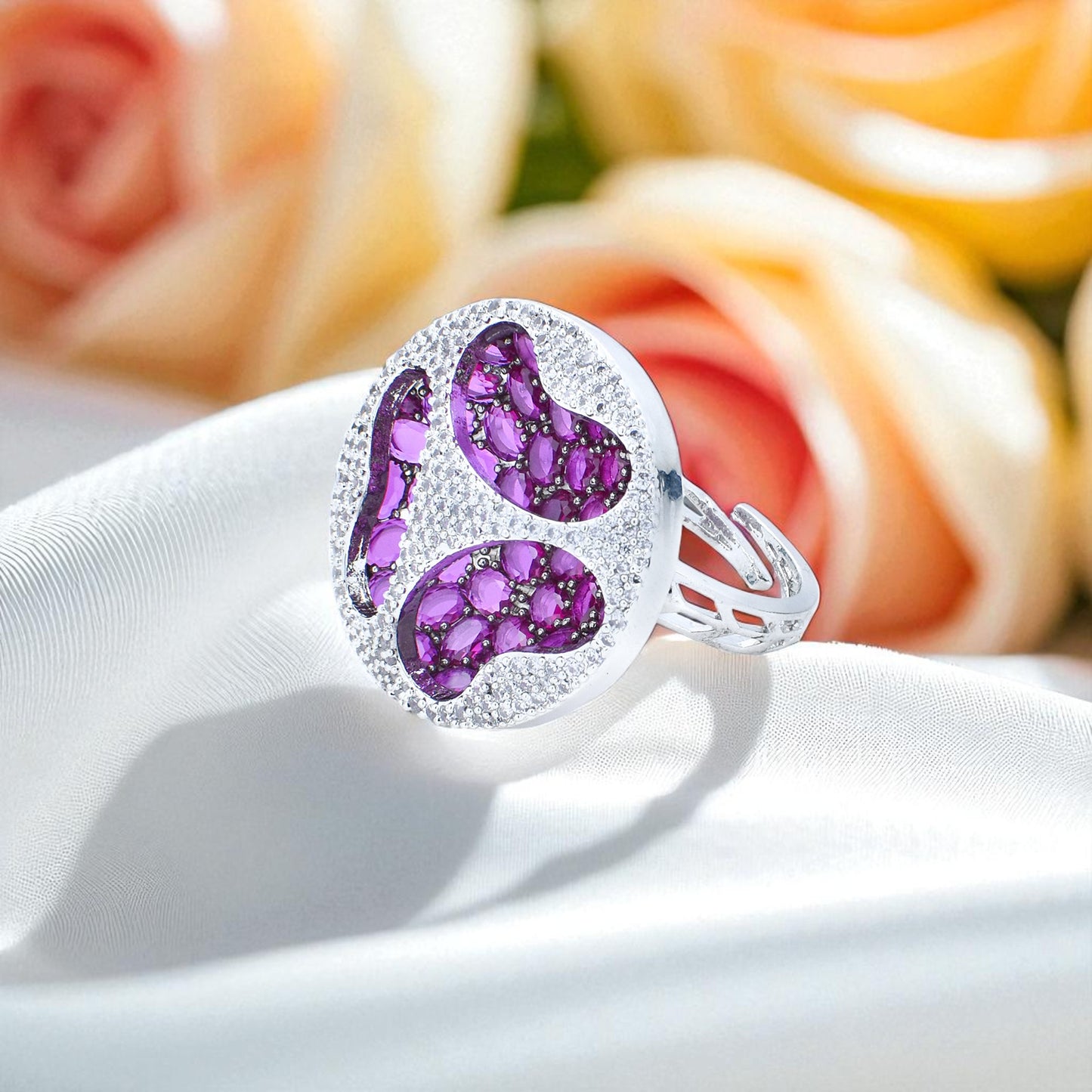 Diamond Round Ring