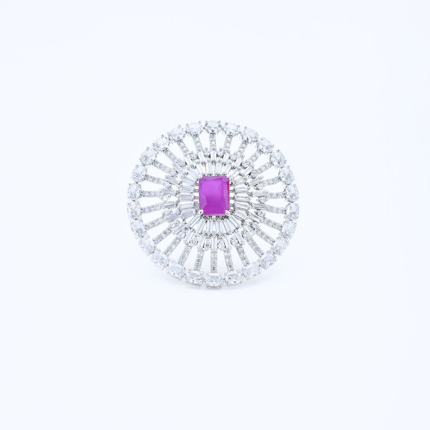 Diamond Round Ring
