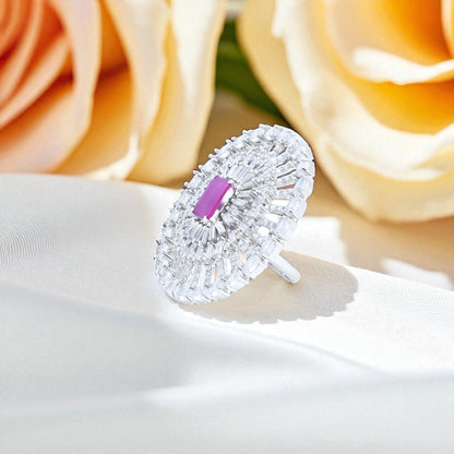 Diamond Round Ring