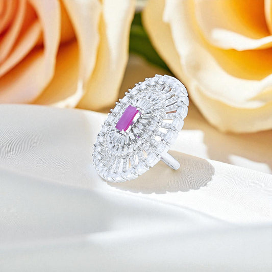Diamond Round Ring