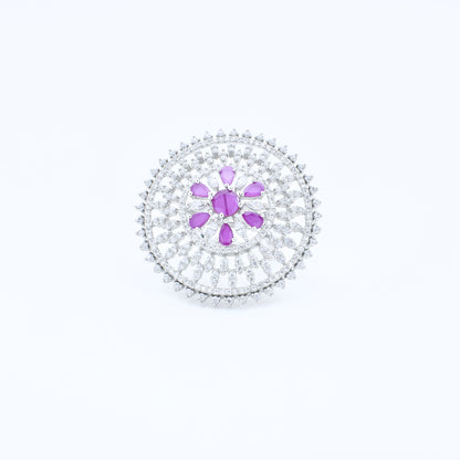 Diamond Round Ring