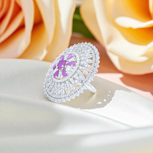 Diamond Round Ring
