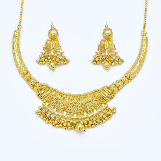 Gold Plated Necklace Set
