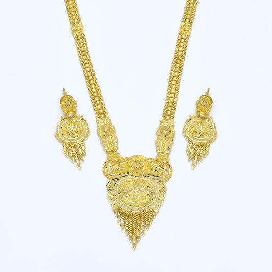 Royal Gold Heritage Necklace Set