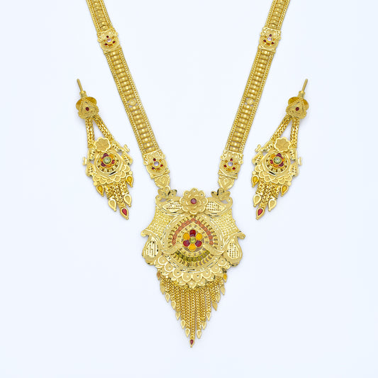 Regal Heritage Gold Necklace Set