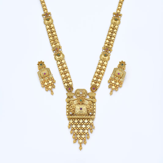 Vintage Antique Long Necklace Set