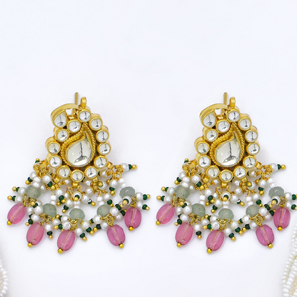 Regal Splendor Kundan Jewelry Set